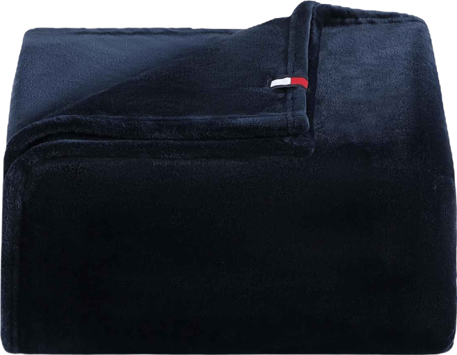 Solid Plush Blanket, Twin