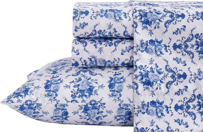 Printed 4-Pc. Sheet Set, Queen