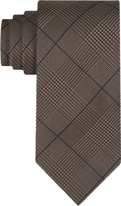 Men's Harvey Glen Plaid Striped Tie