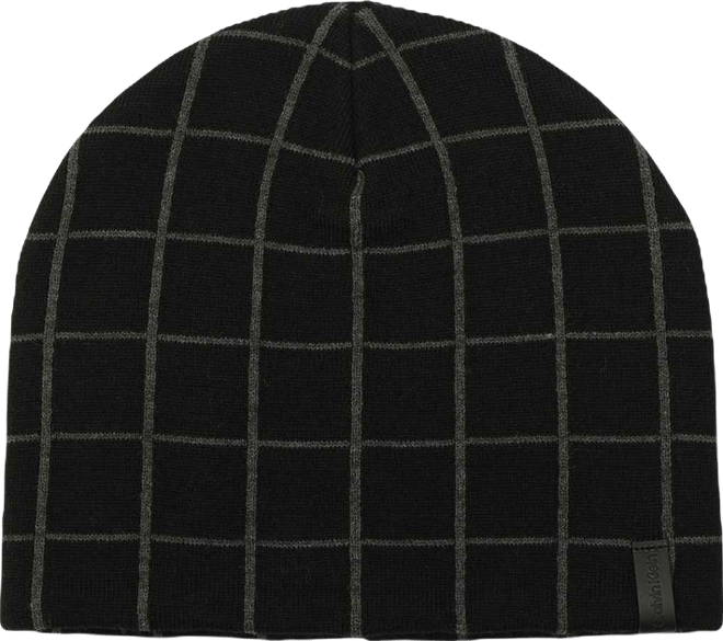 Men's Window Check Cuff Hat