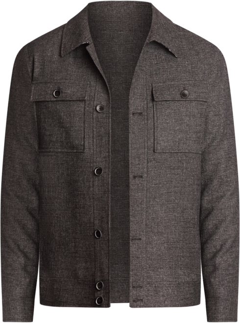 Men's Hilo Button Long Sleeves Jacket