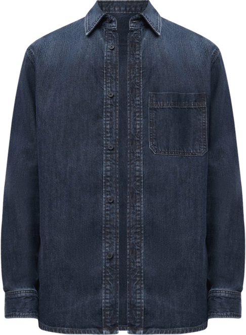 Men's Pocket Denim Overshirt