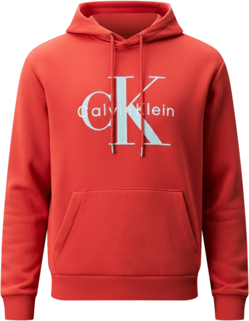 Men's Monogram Logo Fleece Hoodie