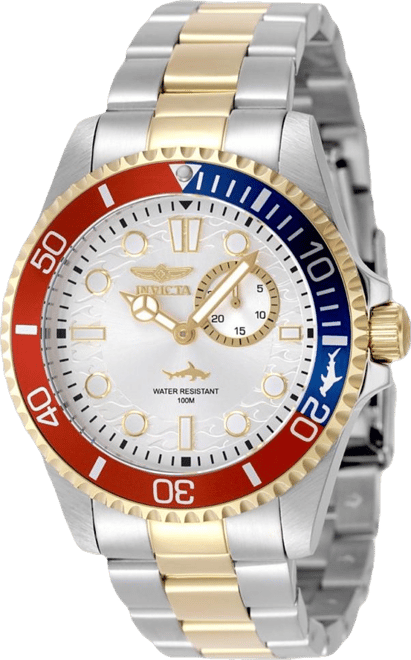 Men's 49273 Pro Diver Quartz Multifunction Silver Dial Watch
