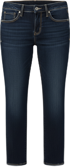 Women's Suki Mid Rise Curvy Fit Straight Jeans