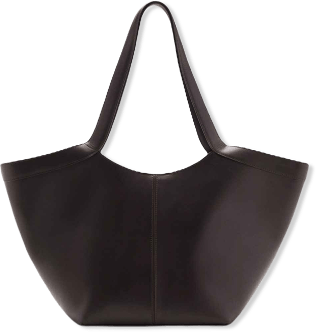 Women's Large Leather Shoulder Bag