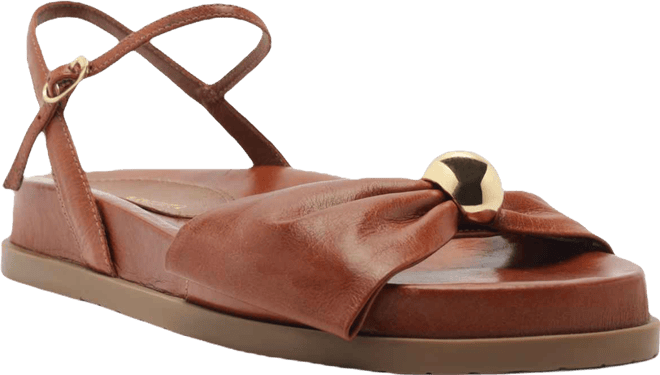 Women's Rayna Round Toe Flat Sandals