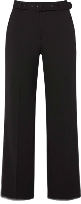 Women's Belted Kelsey Wide Leg Trousers