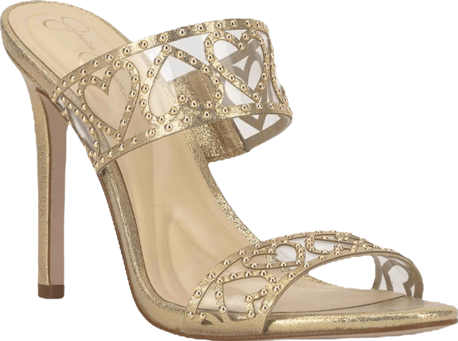 Women's Jovara Double Heart Band Stiletto Dress Sandals