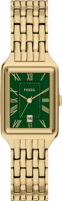 Women's Raquel Three-Hand Gold-Tone Stainless Steel Watch, 23mm