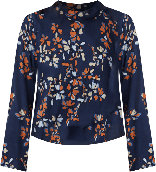 Women's MaDalmora High Neck Long Sleeve Top