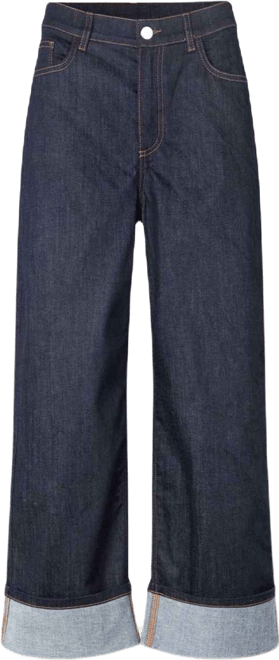 Women's MaPalvessa Loose Fit Turn Up Jeans