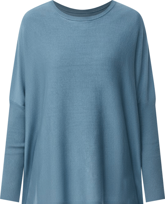 Women's Long Sleeve Round Neck Knit Sweater