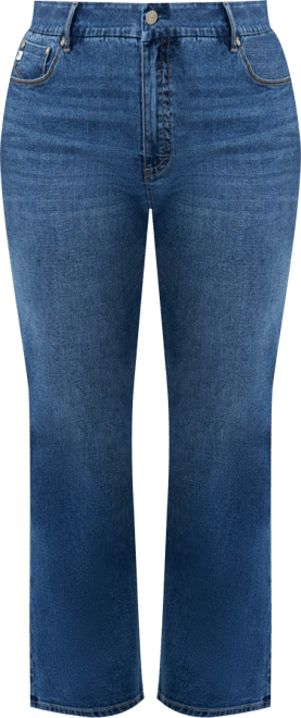 Plus Size Tummy Less Bootcut Jeans
