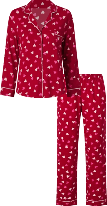 Women's 2-Piece Sleepwear 3/4-Sleeve Top and Pajama Pants Set