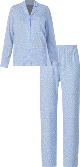 Women's 2-Piece Sleepwear Long-Sleeve Top and Pajama Pants Set