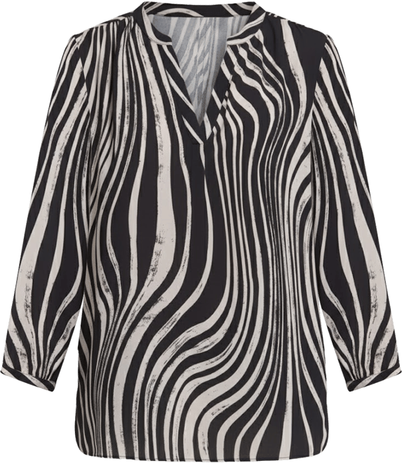 Women's Pintuck Blouse Top