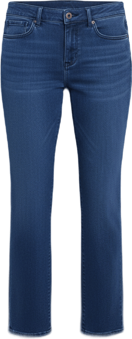 Women's Marilyn Straight Ankle In Soft-Contour Denim Jeans