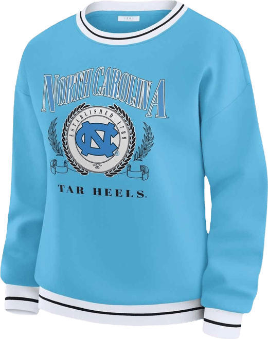 Women's Carolina Blue North Carolina Tar Heels Seal Sweatshirt