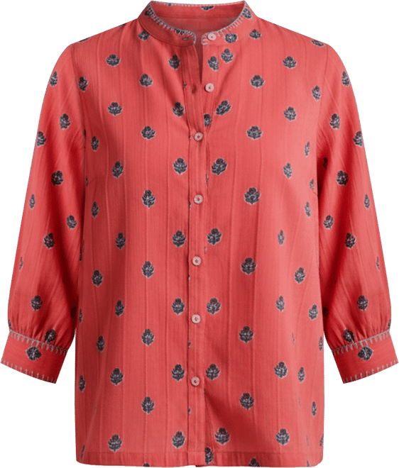 Women's Sara 3/4 Sleeve Round Neck Shirt