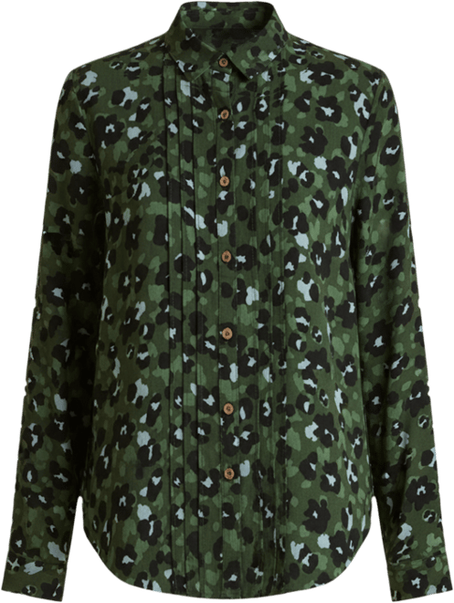 Women's Mylla Long Sleeve Leopard Print Shirt