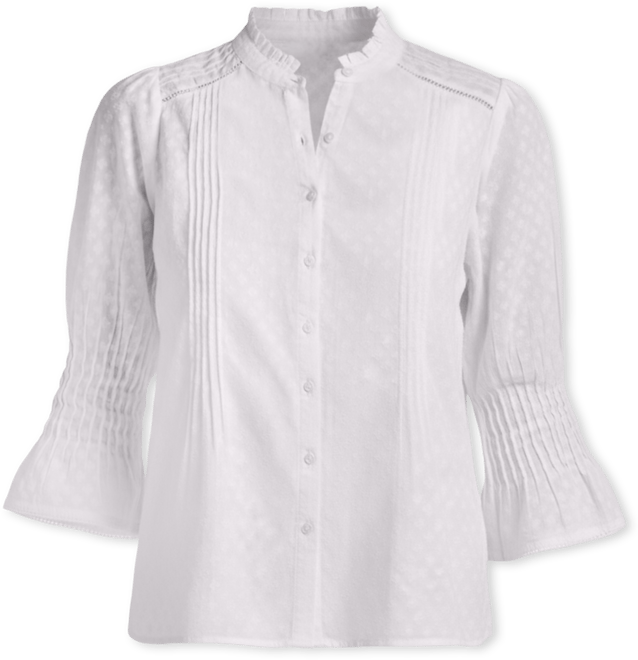 Women's Elva 3/4 Sleeve High Neck Shirt