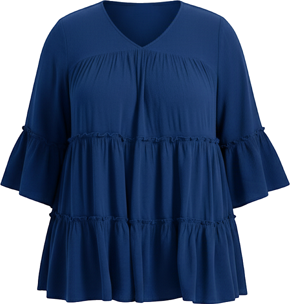 Women's Amy Tiered Bell Sleeve Blouse