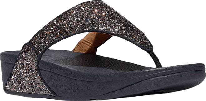 Women's Lulu Multi-Tonal Glitter Wedge Sandals