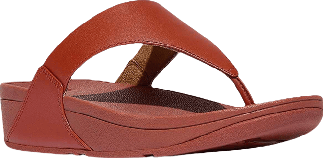 Women's Lulu Leather Toe-Thongs Sandals