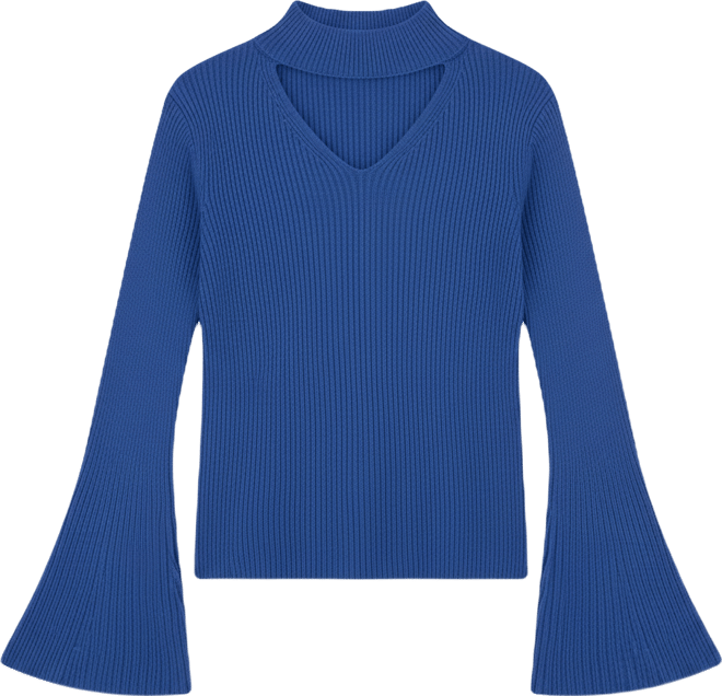 Women's Plus Size Zoe Ribbed Knit Sweater
