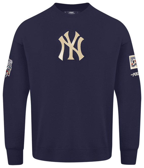 【一点物】USA製 New York Yankees プリントスウェット L Pro Standard Yankees Champs Drop Shoulder Crew | Foot Locker