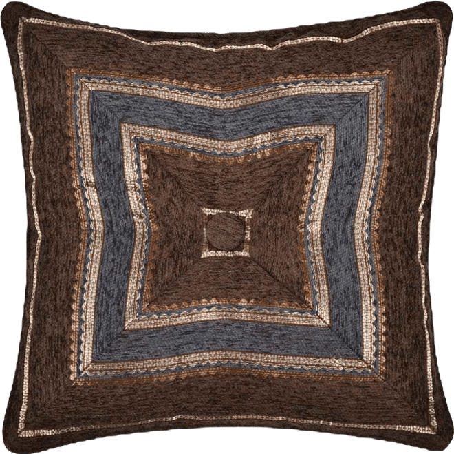 Sofia Chenille Stripe Decorative Pillow, 18" x 18"