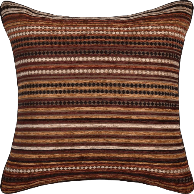 Sundance Chenille Stripe Decorative Pillow, 20" x 20"