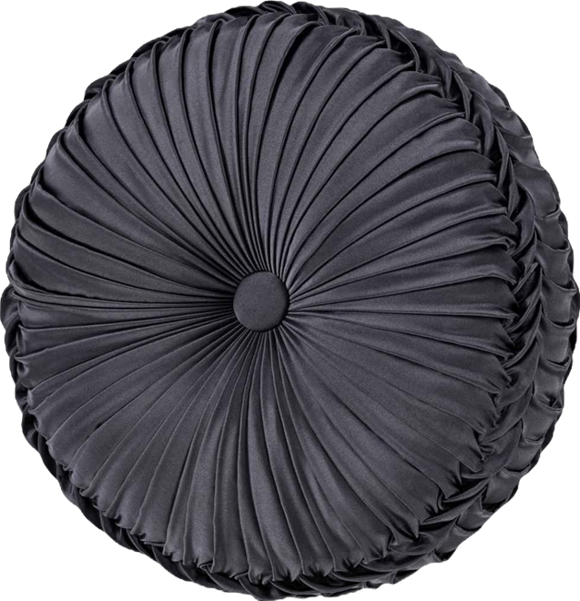 Alaro Tufted Round Decorative Pillow, 15" x 15"