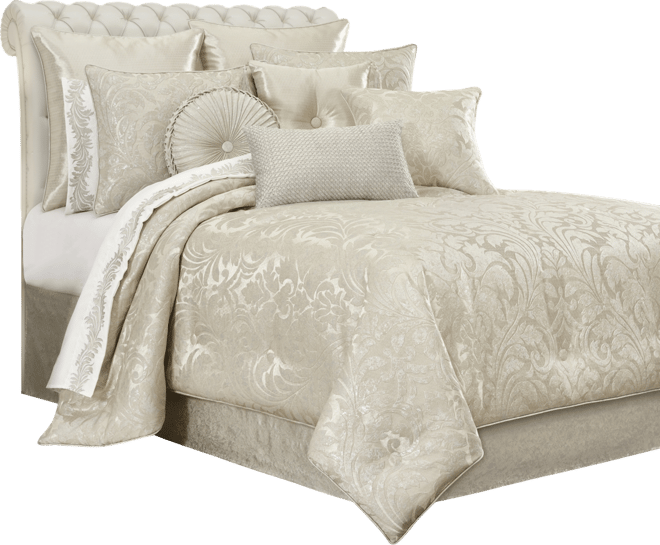 Celine Floral 4-Pc. Comforter Set, King