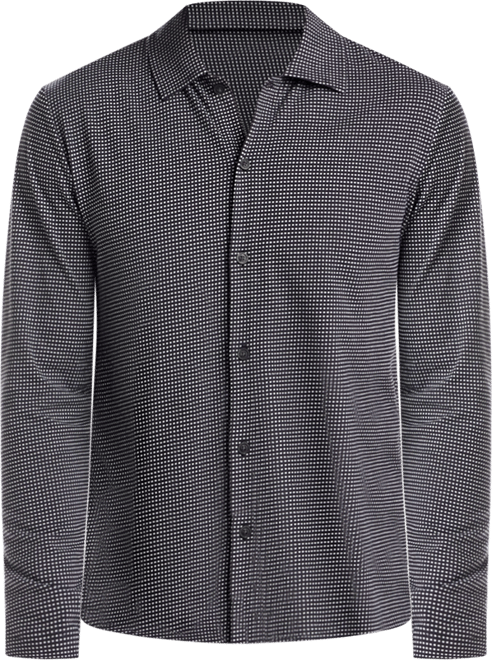 Men's Dobby Button Down Shirt