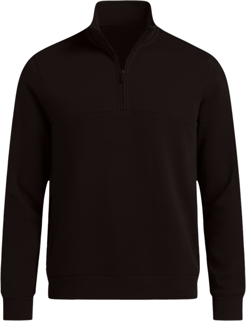 Men's Neoprene Quarter Zip Long-Sleeve Sweater