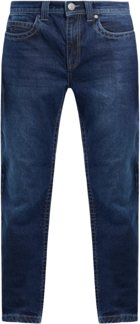 Men's Saddle Stitch Straight Fit Jeans