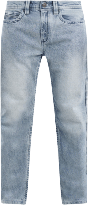 Men's Saddle Stitch Straight Fit Jeans