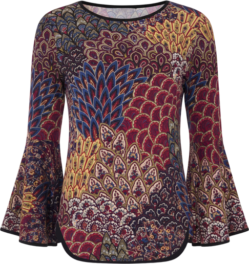 Women's Bell-Sleeve Top