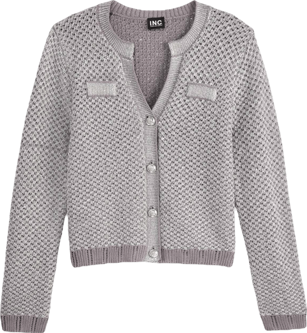 Women's Metallic Cardigan, Macy's Exclusive