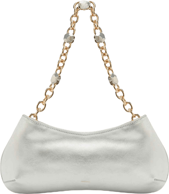 Luna Small Leather Baguette