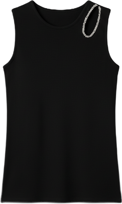 Women's Embellished Cutout Sleeveless Top, Macy's Exclusive