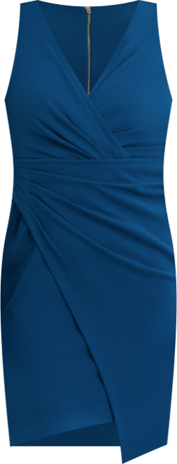 Women's Origami-Pleat Sleeveless Bodycon Dress
