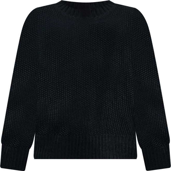 Trendy Plus Foil-Print Drop-Shoulder Crewneck Sweater, Macy's Exclusive