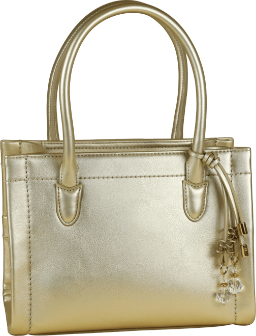Holiday Bottom Embossed Small Satchel Bag