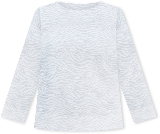 Plus Size Boat-Neck Foldover-Sleeve Sweater