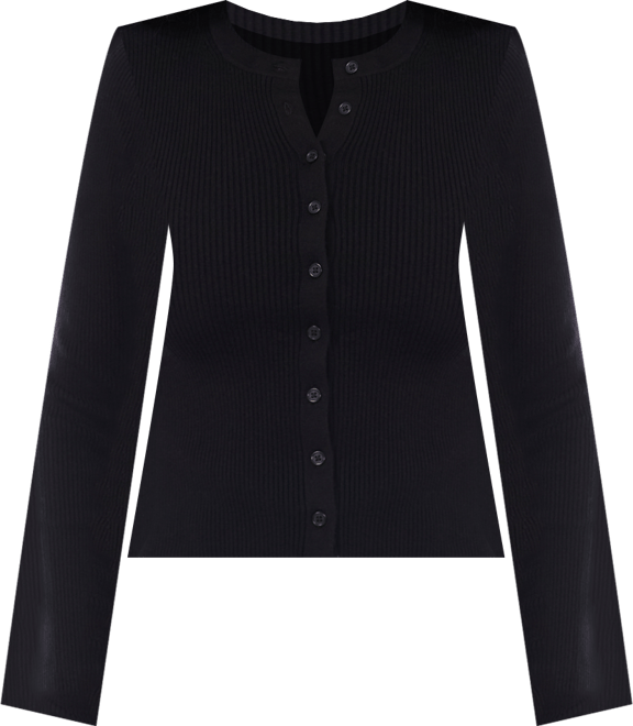 Women's Fitted Cropped V-Neck Top