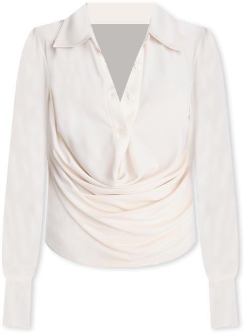 Women's Drape Front Pull-On Shirt