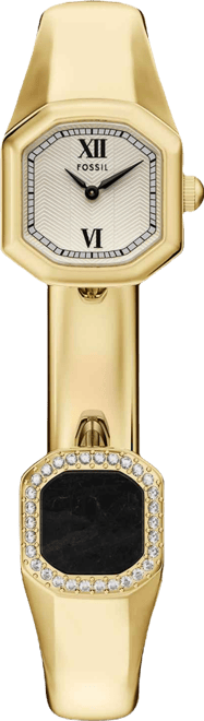 Women's Harlow Two-Hand Gold-Tone Stainless Steel Watch, 16mm